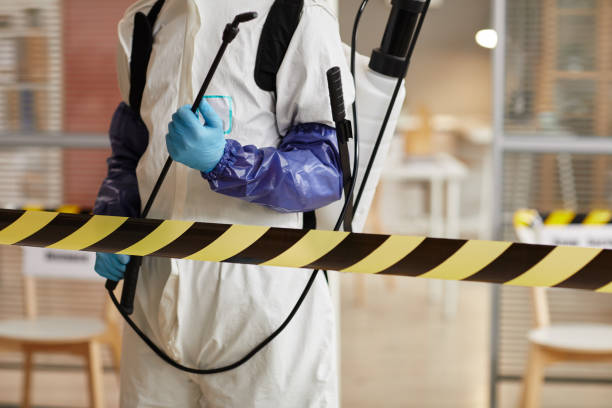 Professional Blood Cleanup technician working in Clermont, FL